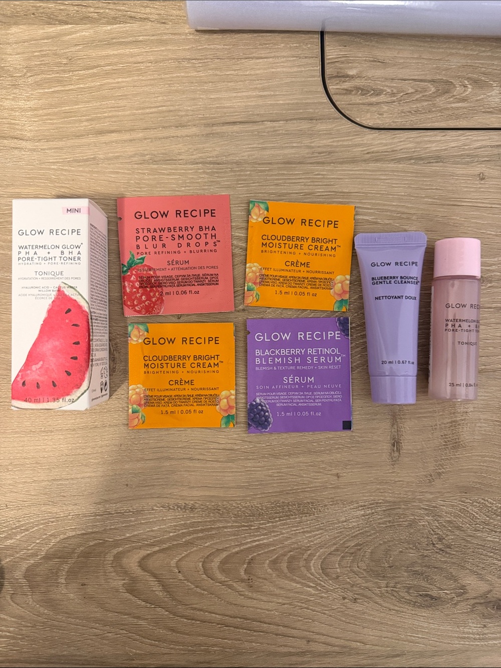 NIB Glow Recipe Skincare Bundle